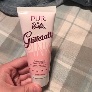 Pur Barbie pink glitter mask